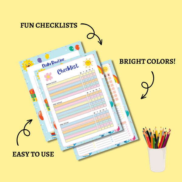 Kindergarten Planner Printable- Kindergarten Activities at Home PLR