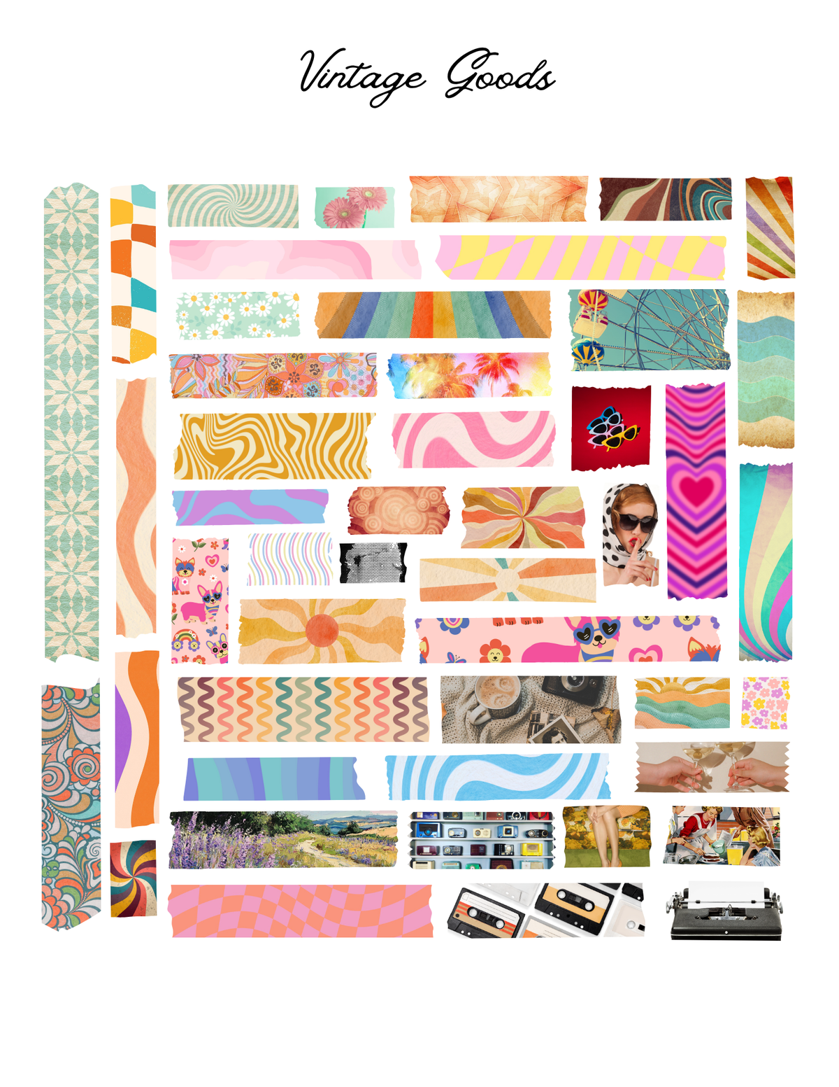 ✨ Good Vibes & Paper Pockets printable crafts for adults